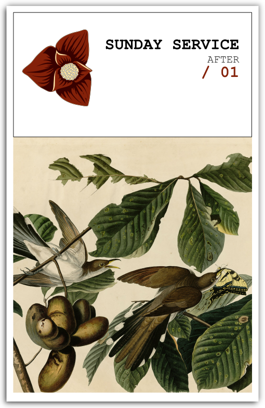 Cover for Sunday Service Issue 1